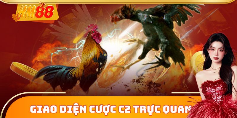 Giao diện đặt cược C2 trực quan